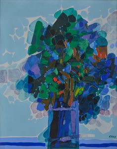 ISOLA GIANCARLO (n. 1927) - Senza titolo.