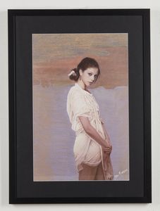 DI RENZO COSTANTINO (n. 1946) : Figura femminile.  - Asta Asta 380 | ARTE MODERNA E CONTEMPORANEA Virtuale - Associazione Nazionale - Case d'Asta italiane