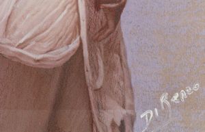 DI RENZO COSTANTINO (n. 1946) : Figura femminile.  - Asta Asta 380 | ARTE MODERNA E CONTEMPORANEA Virtuale - Associazione Nazionale - Case d'Asta italiane