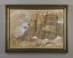 VICENTINI LUIGI (1901 - 1970) : Senza titolo.  - Asta Asta 380 | ARTE MODERNA E CONTEMPORANEA Virtuale - Associazione Nazionale - Case d'Asta italiane