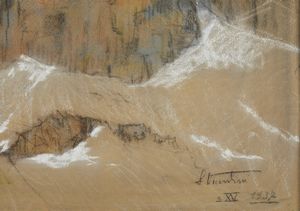 VICENTINI LUIGI (1901 - 1970) : Senza titolo.  - Asta Asta 380 | ARTE MODERNA E CONTEMPORANEA Virtuale - Associazione Nazionale - Case d'Asta italiane