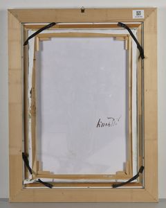 CICCOTELLI BENIAMINO (n. 1937) : Senza titolo.  - Asta Asta 380 | ARTE MODERNA E CONTEMPORANEA Virtuale - Associazione Nazionale - Case d'Asta italiane