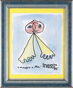 MAURICE HENRY (1907 - 1984) - Omaggio a Mir�.