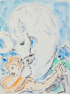 SASSU ALIGI (1912 - 2000) - Senza titolo.