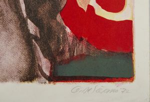 DE STEFANO ARMANDO (n. 1926) : Senza titolo.  - Asta Asta 380 | ARTE MODERNA E CONTEMPORANEA Virtuale - Associazione Nazionale - Case d'Asta italiane