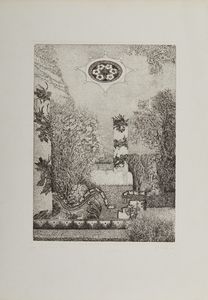 AUTORE NON IDENTIFICATO - Il Chiostro di S.Chiara.