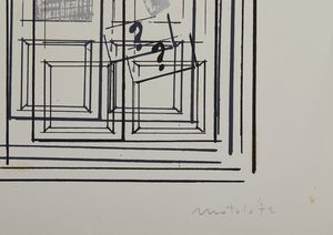 AUTORE NON IDENTIFICATO : Senza titolo.  - Asta Asta 380 | ARTE MODERNA E CONTEMPORANEA Virtuale - Associazione Nazionale - Case d'Asta italiane