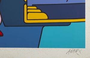 ADAMI VALERIO (n. 1935) : Senza titolo.  - Asta Asta 380 | ARTE MODERNA E CONTEMPORANEA Virtuale - Associazione Nazionale - Case d'Asta italiane