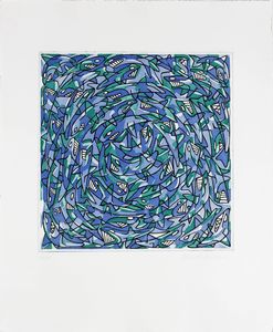 ECHAURREN  PABLO (n. 1951) - Senza titolo.