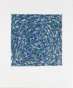 ECHAURREN  PABLO (n. 1951) - Senza titolo.