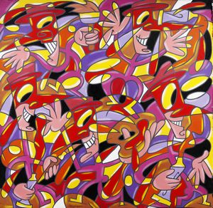 ECHAURREN  PABLO (n. 1951) - Artisti mica tristi.