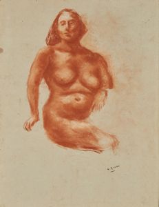 ZIVERI UMBERTO (1891 - 1971) - Senza titolo.