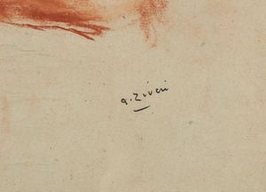 ZIVERI UMBERTO (1891 - 1971) : Senza titolo.  - Asta Asta 380 | ARTE MODERNA E CONTEMPORANEA Virtuale - Associazione Nazionale - Case d'Asta italiane