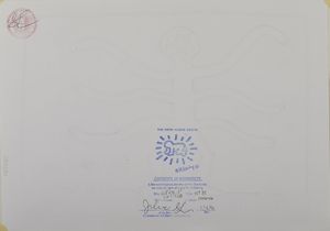 HARING KEITH  (1958 - 1990) : (ATT.TO). Senza titolo.  - Asta Asta 380 | ARTE MODERNA E CONTEMPORANEA Virtuale - Associazione Nazionale - Case d'Asta italiane