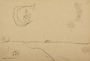 LICINI OSVALDO (1894 - 1958) - (ATT.TO) Senza titolo.