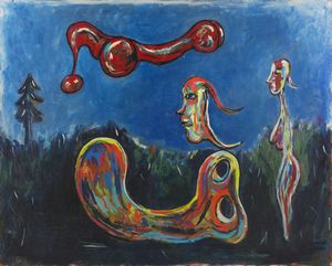 VAN'T SLOT JOHN (n. 1949) - Senza titolo.