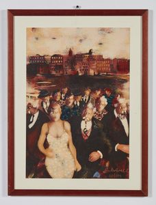 ROSELLI CARLO (n. 1939) : Senza titolo.  - Asta Asta 380 | ARTE MODERNA E CONTEMPORANEA Virtuale - Associazione Nazionale - Case d'Asta italiane