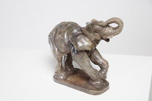 MASTROIANNI Domenico : Elefante  - Asta Asta 380 | ARTE MODERNA E CONTEMPORANEA Virtuale - Associazione Nazionale - Case d'Asta italiane