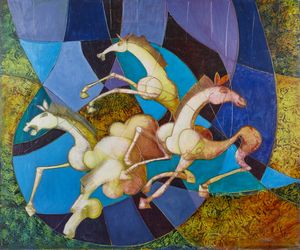 ANSELMI FRANCO (n. 1950) - Senza titolo.