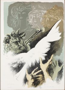 AUTORE NON IDENTIFICATO : Lotto composto da n.7 fogli.  - Asta Asta 380 | ARTE MODERNA E CONTEMPORANEA Virtuale - Associazione Nazionale - Case d'Asta italiane