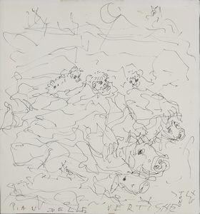 ZANCANARO TONO (1906 - 1985) - Pian delle vertighe.