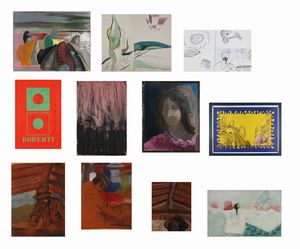 ROBERTI ROBERTO (n. 1942) : Lotto composto da n.12 fogli.  - Asta Asta 380 | ARTE MODERNA E CONTEMPORANEA Virtuale - Associazione Nazionale - Case d'Asta italiane