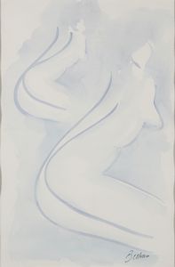 AUTORE NON IDENTIFICATO : Lotto composto da n.8 opere.  - Asta Asta 380 | ARTE MODERNA E CONTEMPORANEA Virtuale - Associazione Nazionale - Case d'Asta italiane