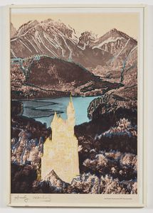 WARHOL ANDY (1928 - 1987) - (ATT.TO). Neuschwanstein.