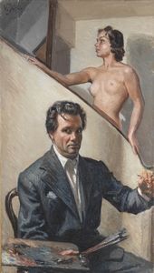 GHIGLIA PAOLO (1905 - 1979) - Senza titolo.