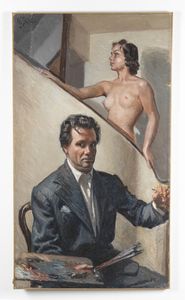 GHIGLIA PAOLO (1905 - 1979) : Senza titolo.  - Asta Asta 380 | ARTE MODERNA E CONTEMPORANEA Virtuale - Associazione Nazionale - Case d'Asta italiane