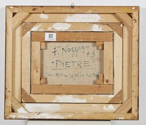 NAZZARO FRANCESCO  (1921 - 2009) : Pietre.  - Asta Asta 380 | ARTE MODERNA E CONTEMPORANEA Virtuale - Associazione Nazionale - Case d'Asta italiane