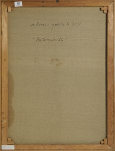 QUERZOLI ALVARO (n. 1955) : Autoritratto.  - Asta Asta 380 | ARTE MODERNA E CONTEMPORANEA Virtuale - Associazione Nazionale - Case d'Asta italiane
