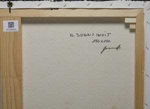 DE LUTTI PIERLUIGI (n. 1959) : Il sogno invit.  - Asta Asta 380 | ARTE MODERNA E CONTEMPORANEA Virtuale - Associazione Nazionale - Case d'Asta italiane