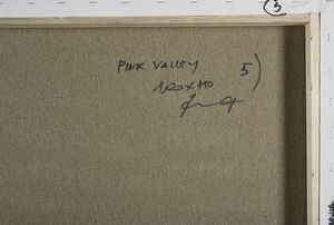 DE LUTTI PIERLUIGI (n. 1959) : Pink Valley.  - Asta Asta 380 | ARTE MODERNA E CONTEMPORANEA Virtuale - Associazione Nazionale - Case d'Asta italiane