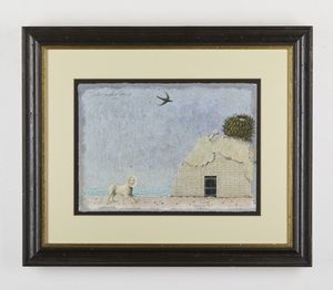 CARGIOLLI CLAUDIO  (n. 1952) : Sito archeologico.  - Asta Asta 380 | ARTE MODERNA E CONTEMPORANEA Virtuale - Associazione Nazionale - Case d'Asta italiane