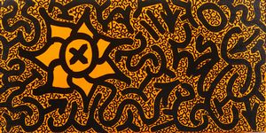 ORTIZ ANGEL (n. 1967) - Senza titolo.