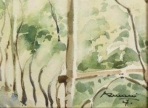 ERNESTO LUCIANO ARMANI (1898 - 1986) : Senza titolo.  - Asta Asta 380 | ARTE MODERNA E CONTEMPORANEA Virtuale - Associazione Nazionale - Case d'Asta italiane