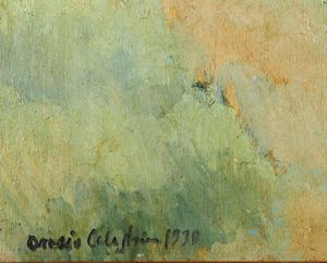 CELEGHIN ORAZIO (1906 - 1984) : Senza titolo.  - Asta Asta 380 | ARTE MODERNA E CONTEMPORANEA Virtuale - Associazione Nazionale - Case d'Asta italiane
