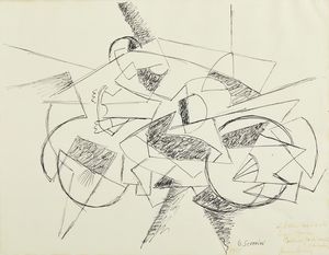 SEVERINI GINO (1883 - 1966) - Senza titolo.