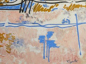 VANGELLI ANTONIO (1917 - 2004) : Senza titolo.  - Asta Asta 380 | ARTE MODERNA E CONTEMPORANEA Virtuale - Associazione Nazionale - Case d'Asta italiane