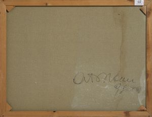 DEL DONNO ANTONIO (1927 - 2021) : Parole di fuoco.  - Asta Asta 380 | ARTE MODERNA E CONTEMPORANEA Virtuale - Associazione Nazionale - Case d'Asta italiane