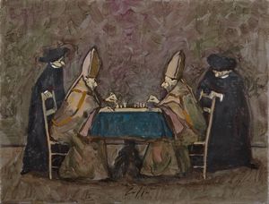 CAFFE' NINO (1909 - 1975) - Senza titolo.