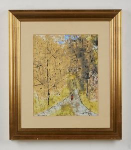 ROGNONI FRANCO (1913 - 1999) : Autunno.  - Asta Asta 380 | ARTE MODERNA E CONTEMPORANEA Virtuale - Associazione Nazionale - Case d'Asta italiane