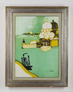 BRINDISI REMO (1918 - 1996) : Senza titolo.  - Asta Asta 380 | ARTE MODERNA E CONTEMPORANEA Virtuale - Associazione Nazionale - Case d'Asta italiane