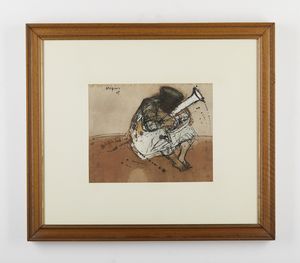 MORONI FEDERICO (1914 - 2000) : Senza titolo.  - Asta Asta 380 | ARTE MODERNA E CONTEMPORANEA Virtuale - Associazione Nazionale - Case d'Asta italiane