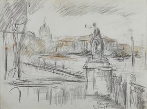 PASTORIO EZIO (n. 1911) - Senza titolo.