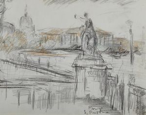 PASTORIO EZIO (n. 1911) : Senza titolo.  - Asta Asta 380 | ARTE MODERNA E CONTEMPORANEA Virtuale - Associazione Nazionale - Case d'Asta italiane