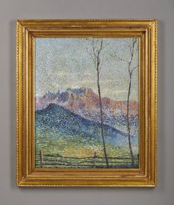 AUTORE NON IDENTIFICATO : Paesaggio.  - Asta Asta 380 | ARTE MODERNA E CONTEMPORANEA Virtuale - Associazione Nazionale - Case d'Asta italiane