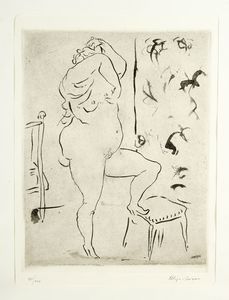 SASSU ALIGI (1912 - 2000) - Senza titolo.