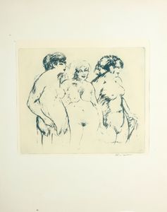 SASSU ALIGI (1912 - 2000) - Le tre grazie.